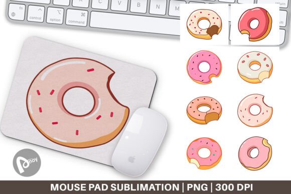 Beyond the Standard Desk Mat: Exploring the Mouse Pad Bitten Donut and Sublimation Design