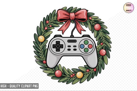 Christmas Gaming Controller Clipart: Strategic Creative Assets for Holiday Campaigns and Beyond