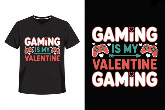 Controller Love Gaming is My Valentine: A Digital Design That Bridges Passion and Workflow