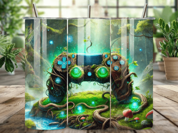 Enchanted Gaming Controller Tumbler
