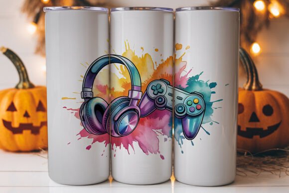 Everything You Need to Know About Watercolor Gaming 20oz Tumbler Wraps