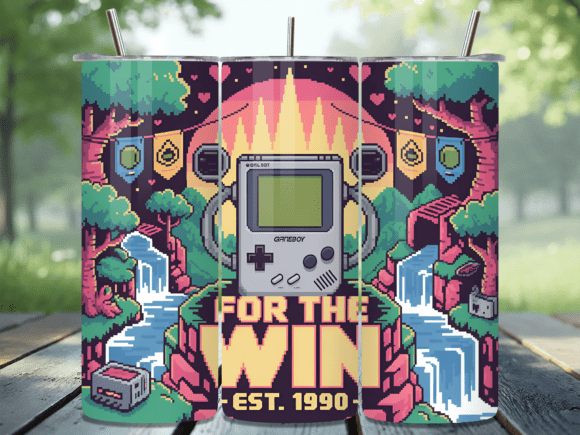 For the Win Retro Gaming Tumbler Wrap: A Practical Review for Sublimation Printing
