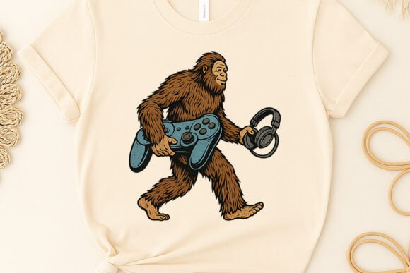 Gaming Bigfoot Gaming Clipart Png Design: A Strategic Asset for Creators and Entrepreneurs