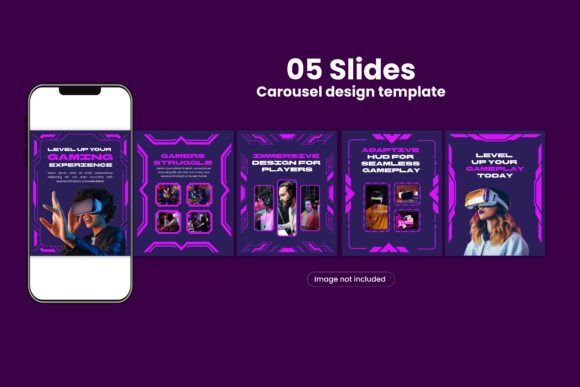 Gaming Carousel Design Templates for Impact