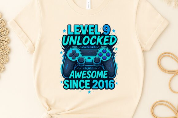 Gaming Clipart Birthday Gamer 9th Png for Creative Projects