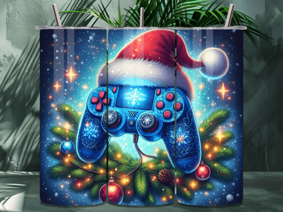 Gaming Controller Christmas Tumbler Wrap: A Designer’s Secret Weapon for Holiday Sales