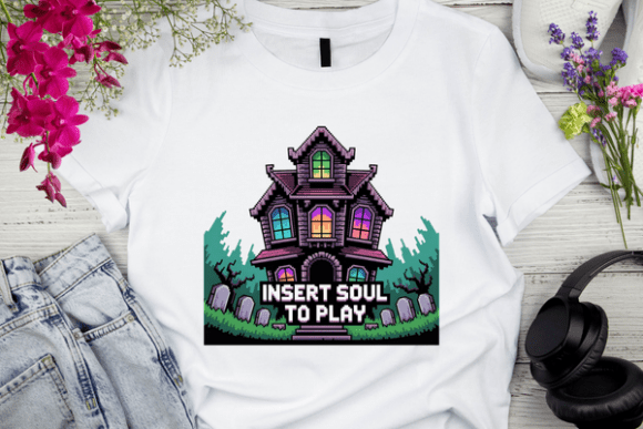 Gaming Haunted House T-Shirt Design: Your Complete Creative Toolkit & Project Ideas