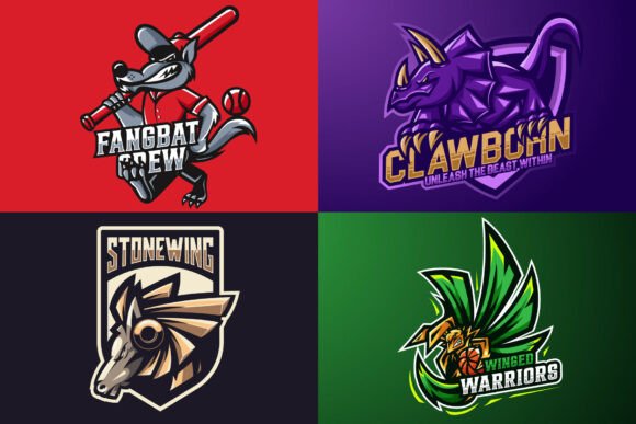 Gaming Mascot Logo Pack – Esports, Logo: The Rise of Bold Mascot Branding in Competitive Gaming