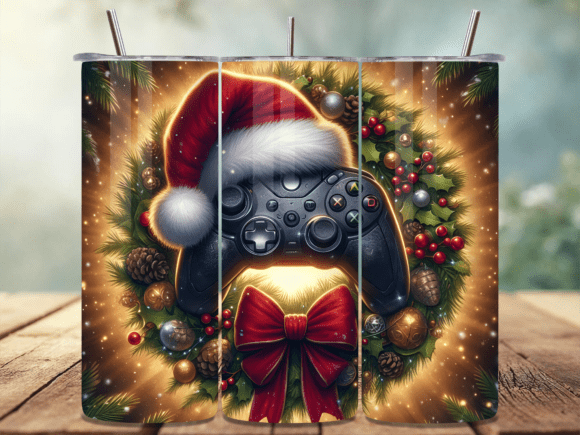 Holiday Gaming Controller Gifts Tumbler