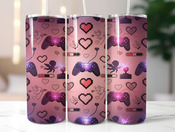 How a Gaming Valentine Heart 20oz Tumbler Wrap Turns a Simple Idea Into a Personal, Creative, or Small Business Win