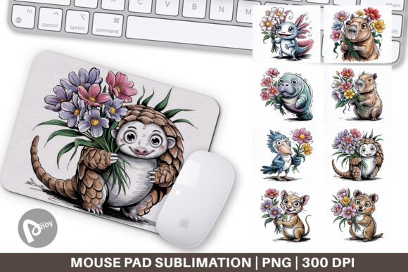 How a Mouse Pad Whimsical Animal Bouquet Transforms Your Workspace and Workflow