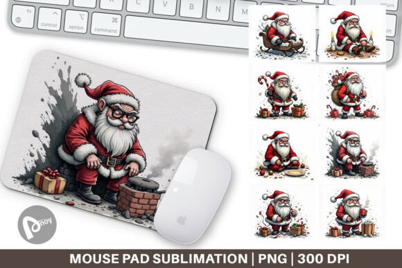 How the Mouse Pad Grumpy Santa Changes Your Desk from Ordinary to Intentional