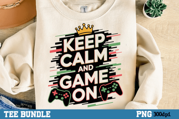 Keep Calm and Game On: Why This Gaming Shirt PNG Is a Creative Powerhouse