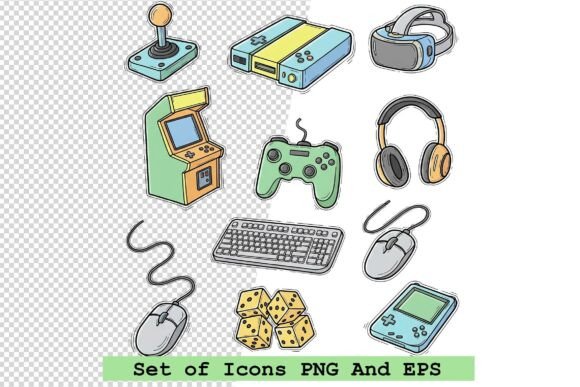 Master Your Visual Toolkit: The Strategic Value of a Set of Gaming Icons Vector