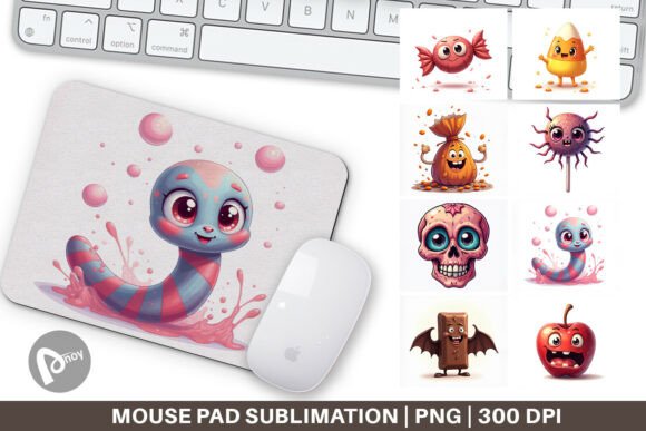 Mouse Pad Candy Surreals: Design Meets Function