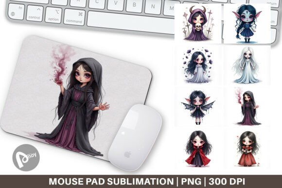 Mouse Pad Dark Fantasy Dolls: A Creative Upgrade for Your Desk Setup