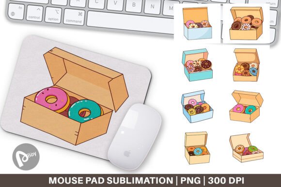 Mouse Pad Donut Box: Creative Designs for Your Desk