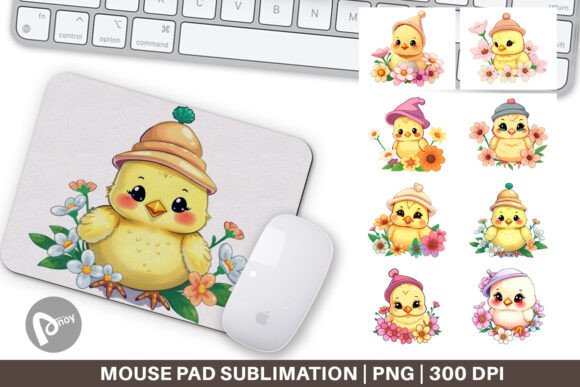 Mouse Pad Easter Chick: A Thoughtful Addition to Your Workspace