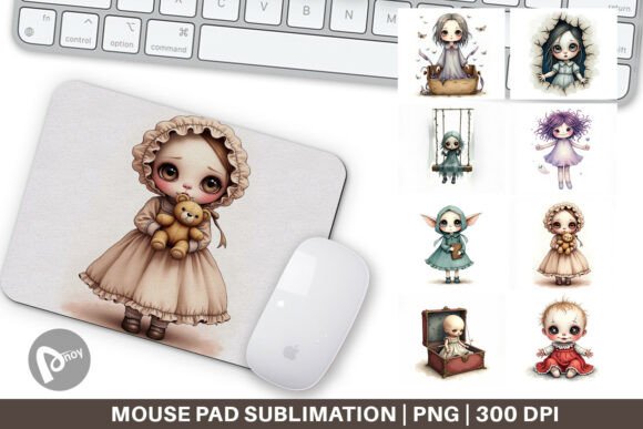 Mouse Pad Haunted Doll Spirits: Strategic Design for Focus, Branding, and Daily Productivity