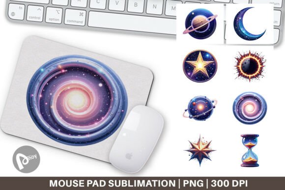 Mouse Pad Interstellar Icons: A Creative Upgrade for Your Workspace
