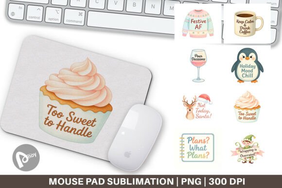 Mouse Pad Quotes Watercolor Christmas: Transform Your Workspace with Meaningful Design