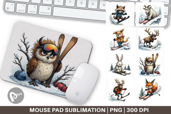Mouse Pad Ski Grumps: A Practical Look at Design, Sublimation Quality, and Desk Setup Value