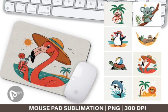 Mouse Pad Summer Day Animal: Bringing Seasonal Warmth and Creative Energy to Your Workspace