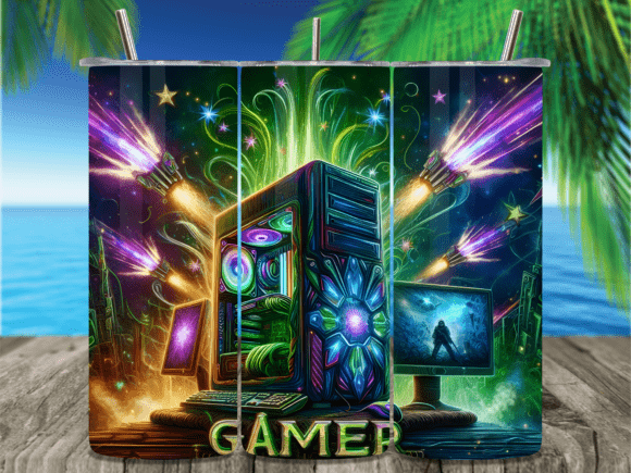 Neon Gaming Vortex Tumbler Wrap: A Practical Guide for Creators and Small Business Owners