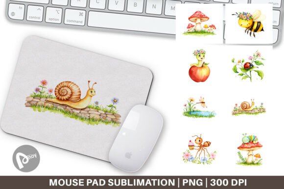 Redefining Workspace Personality: The Rise of the Mouse Pad Whimsical Garden Creatures
