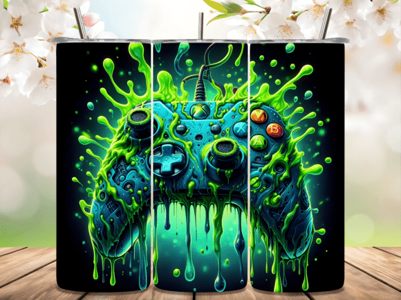 The Complete Guide to Slime Drip Gaming Controller Tumbler PNGs and Sublimation Wrap Designs