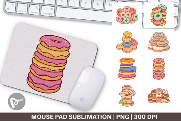 The Delightful Intersection of Design and Productivity: Why the Mouse Pad Mini Donut Stack is Redefining Your Desktop