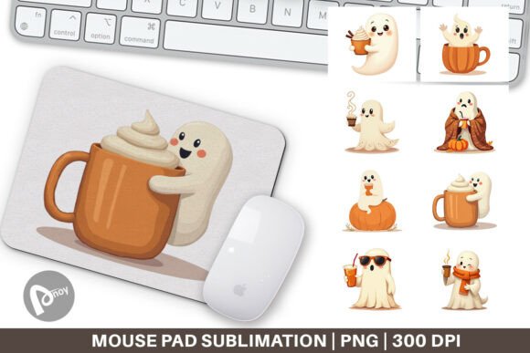 The Rise of Personalised Workstations: How Mouse Pad Boho Pumpkin Ghosts Redefines Desk Culture